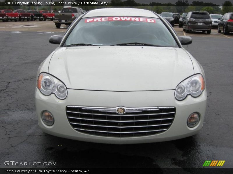 Stone White / Dark Slate Gray 2004 Chrysler Sebring Coupe