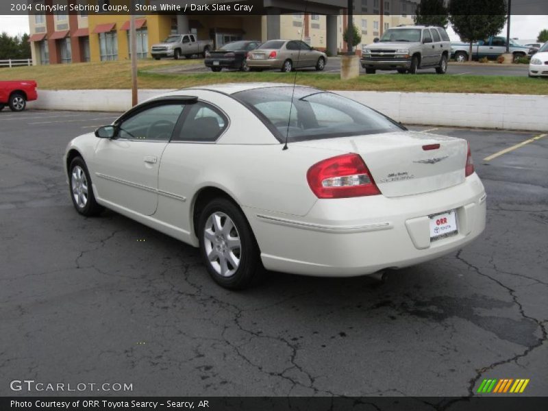 Stone White / Dark Slate Gray 2004 Chrysler Sebring Coupe