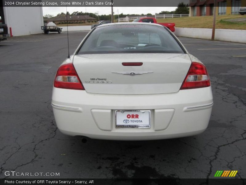 Stone White / Dark Slate Gray 2004 Chrysler Sebring Coupe