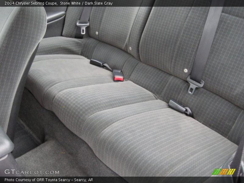 Stone White / Dark Slate Gray 2004 Chrysler Sebring Coupe