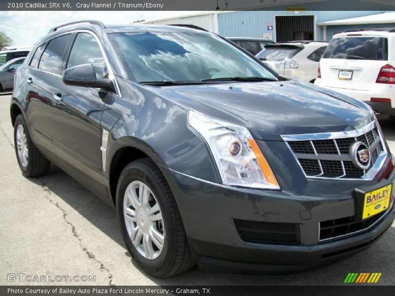 Gray Flannel / Titanium/Ebony 2010 Cadillac SRX V6