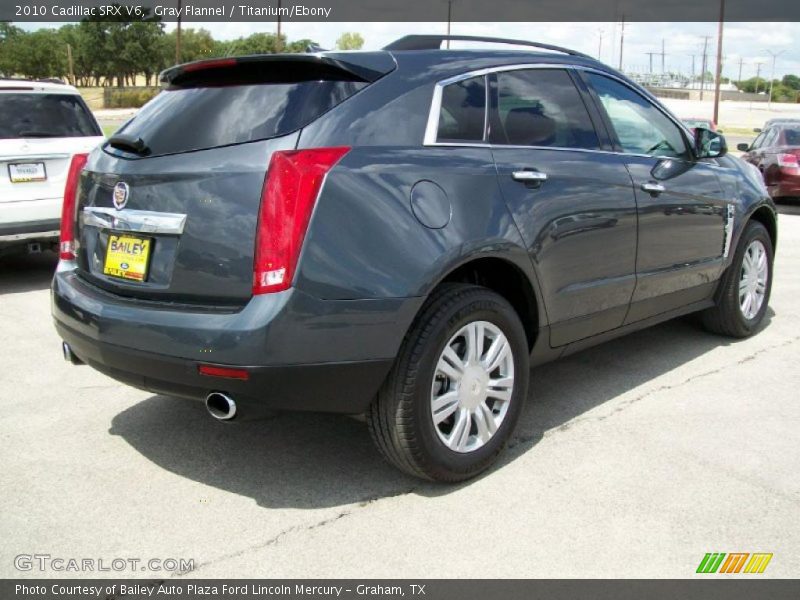 Gray Flannel / Titanium/Ebony 2010 Cadillac SRX V6