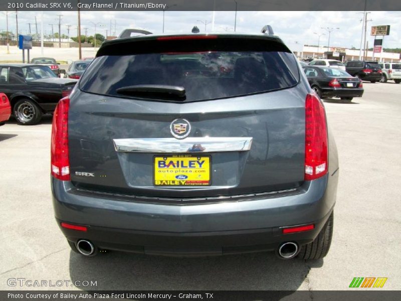 Gray Flannel / Titanium/Ebony 2010 Cadillac SRX V6