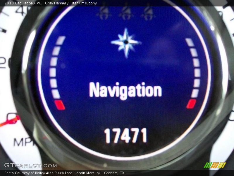 Gray Flannel / Titanium/Ebony 2010 Cadillac SRX V6