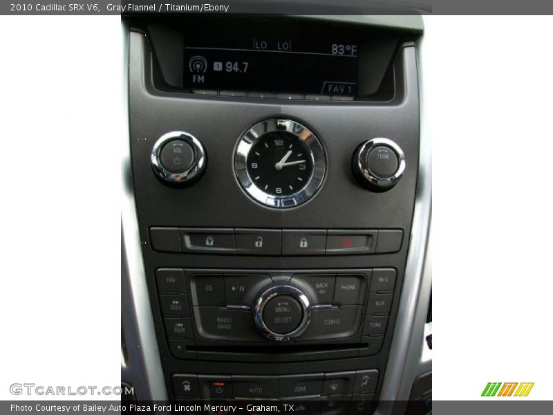 Gray Flannel / Titanium/Ebony 2010 Cadillac SRX V6