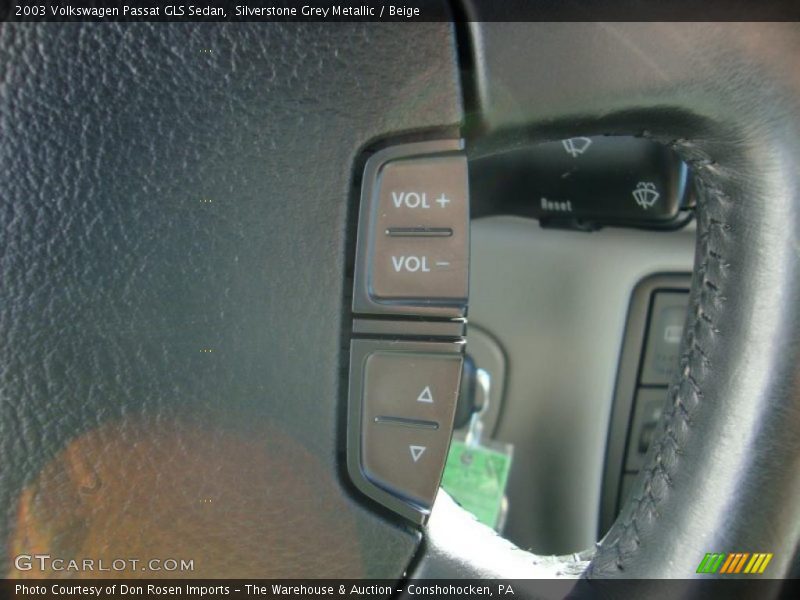 Silverstone Grey Metallic / Beige 2003 Volkswagen Passat GLS Sedan