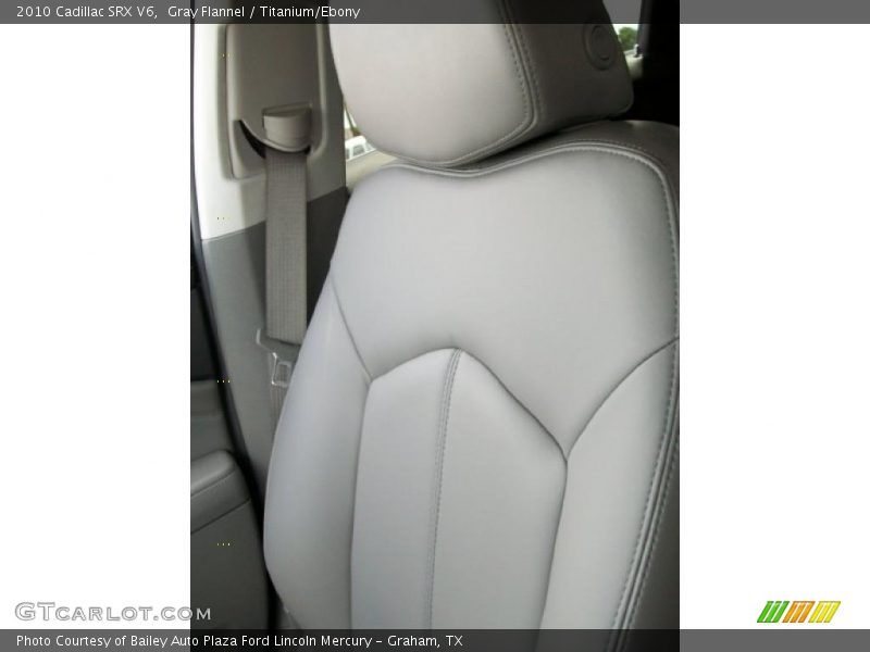 Gray Flannel / Titanium/Ebony 2010 Cadillac SRX V6