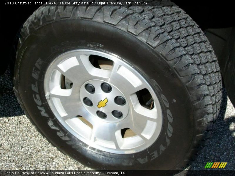 Taupe Gray Metallic / Light Titanium/Dark Titanium 2010 Chevrolet Tahoe LT 4x4
