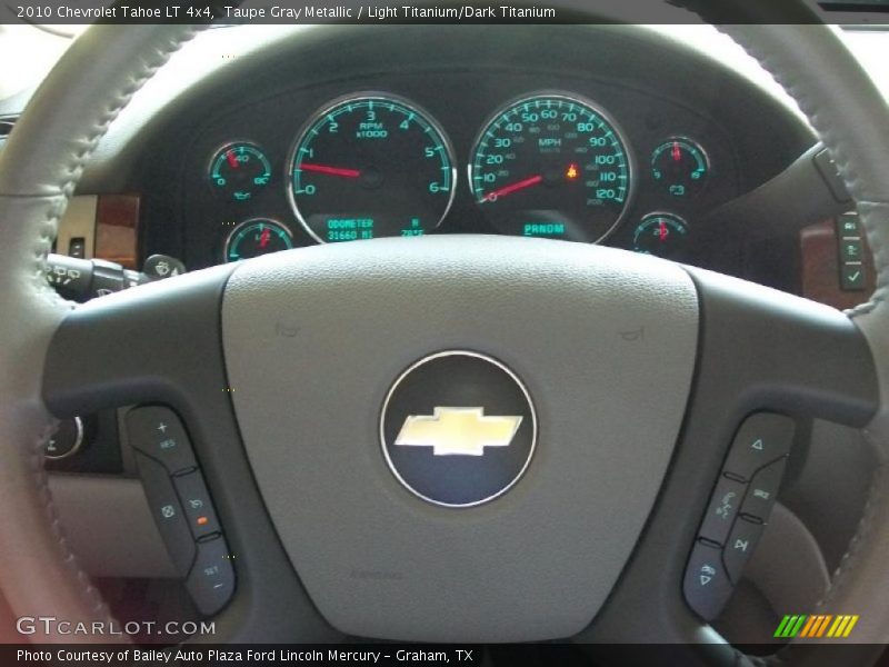Taupe Gray Metallic / Light Titanium/Dark Titanium 2010 Chevrolet Tahoe LT 4x4