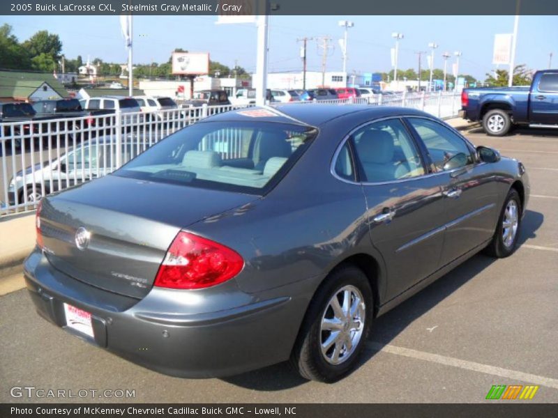Steelmist Gray Metallic / Gray 2005 Buick LaCrosse CXL