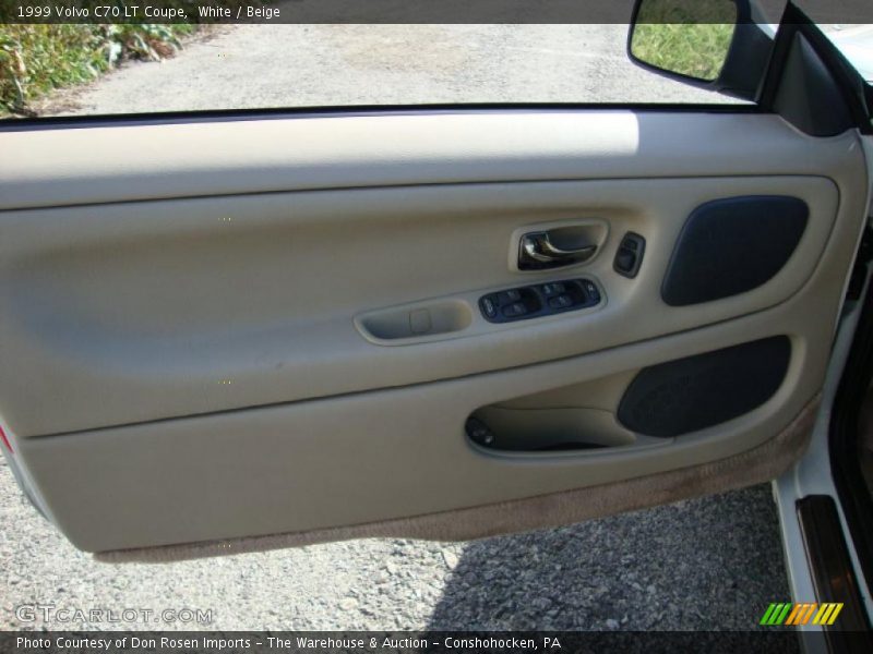 White / Beige 1999 Volvo C70 LT Coupe