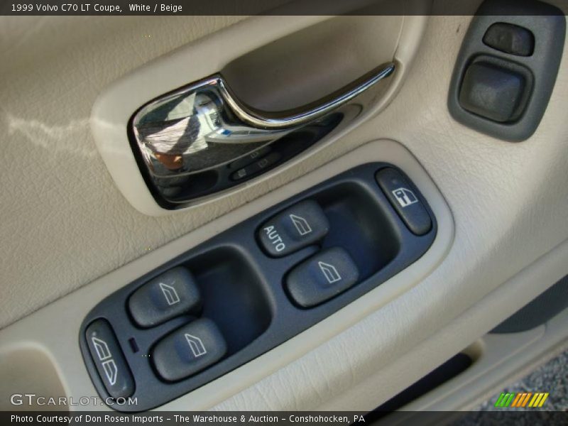 White / Beige 1999 Volvo C70 LT Coupe