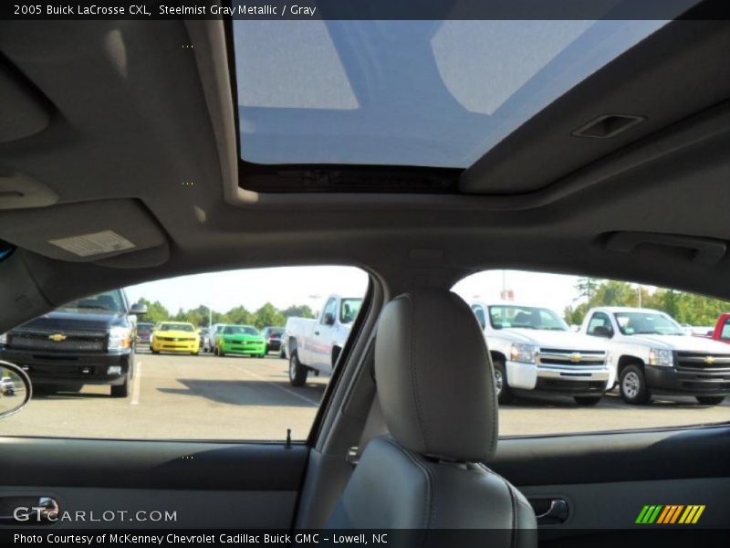 Steelmist Gray Metallic / Gray 2005 Buick LaCrosse CXL