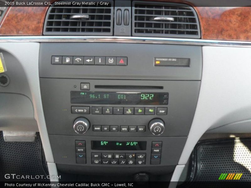Steelmist Gray Metallic / Gray 2005 Buick LaCrosse CXL