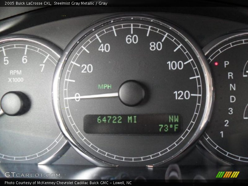 Steelmist Gray Metallic / Gray 2005 Buick LaCrosse CXL