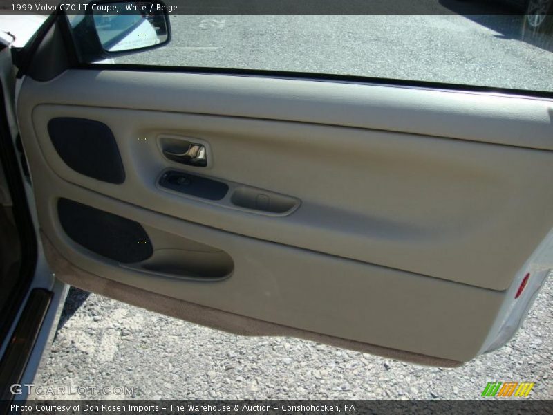 White / Beige 1999 Volvo C70 LT Coupe