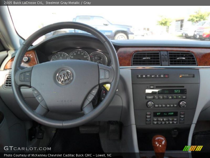 Steelmist Gray Metallic / Gray 2005 Buick LaCrosse CXL