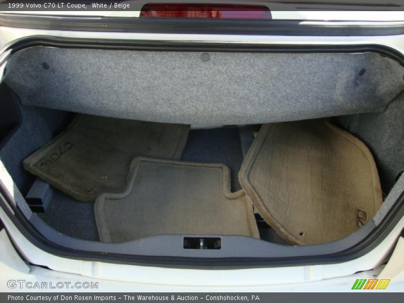 White / Beige 1999 Volvo C70 LT Coupe