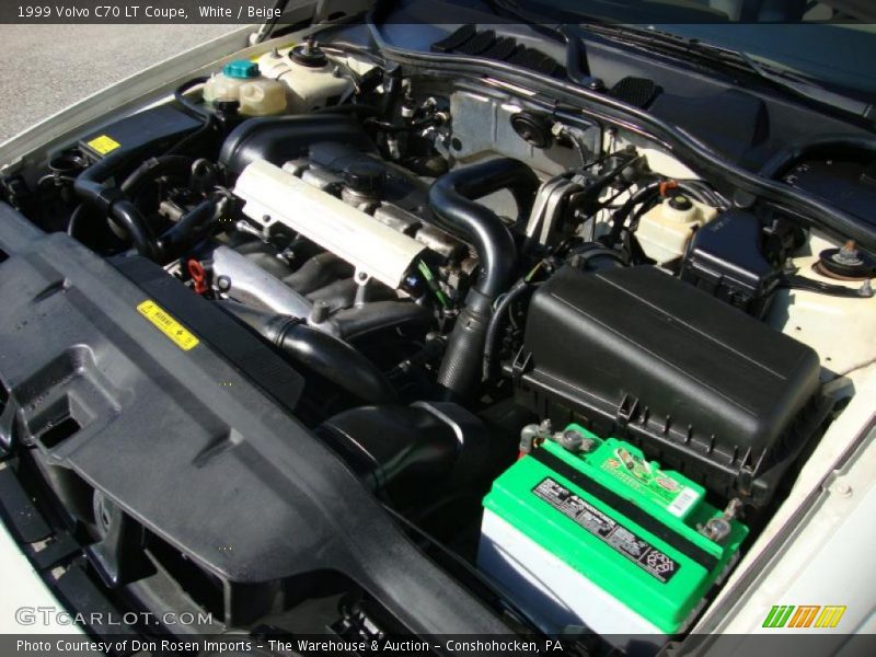 White / Beige 1999 Volvo C70 LT Coupe