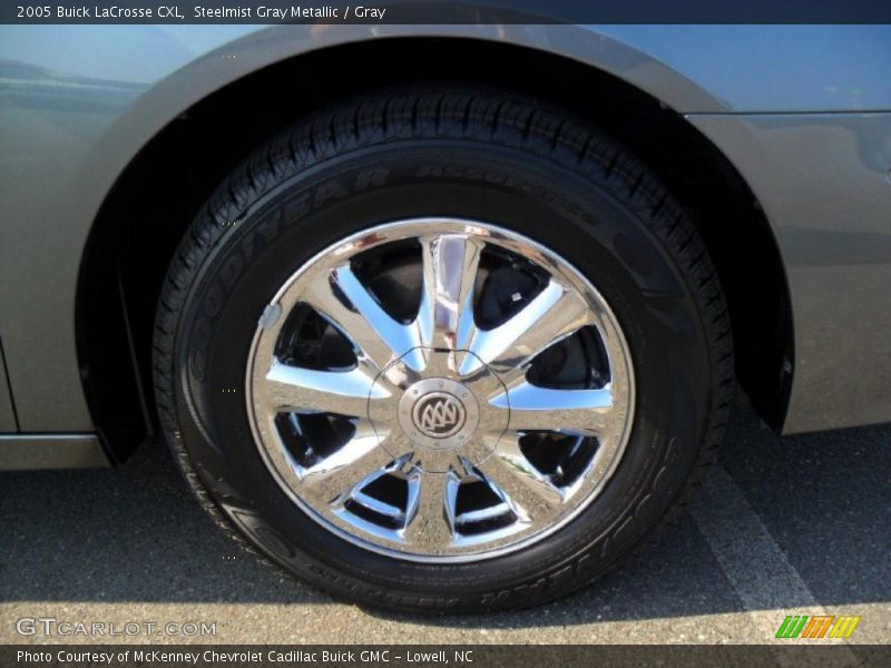 Steelmist Gray Metallic / Gray 2005 Buick LaCrosse CXL