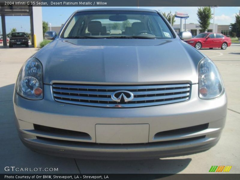 Desert Platinum Metallic / Willow 2004 Infiniti G 35 Sedan