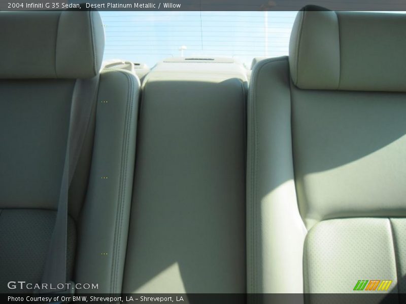 Desert Platinum Metallic / Willow 2004 Infiniti G 35 Sedan