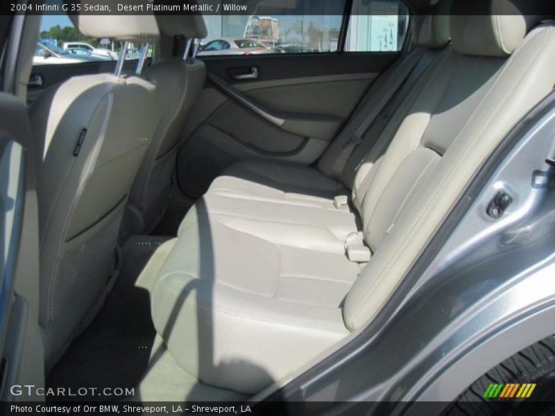 Desert Platinum Metallic / Willow 2004 Infiniti G 35 Sedan