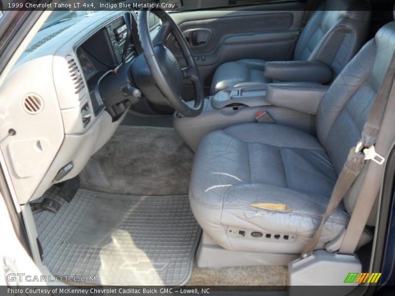 Indigo Blue Metallic / Gray 1999 Chevrolet Tahoe LT 4x4