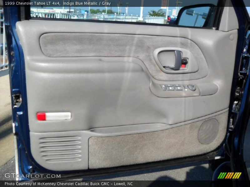 Indigo Blue Metallic / Gray 1999 Chevrolet Tahoe LT 4x4