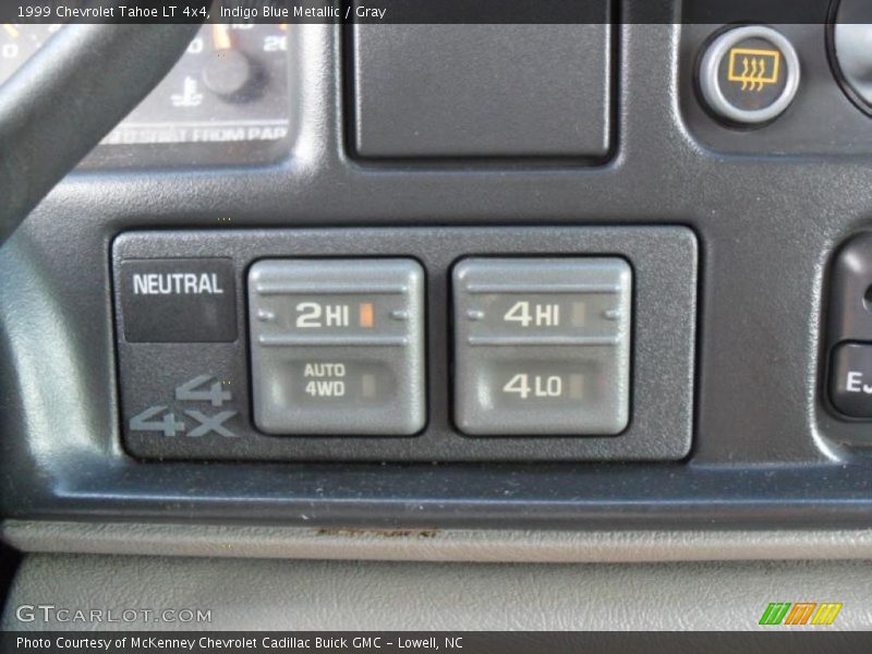 Indigo Blue Metallic / Gray 1999 Chevrolet Tahoe LT 4x4