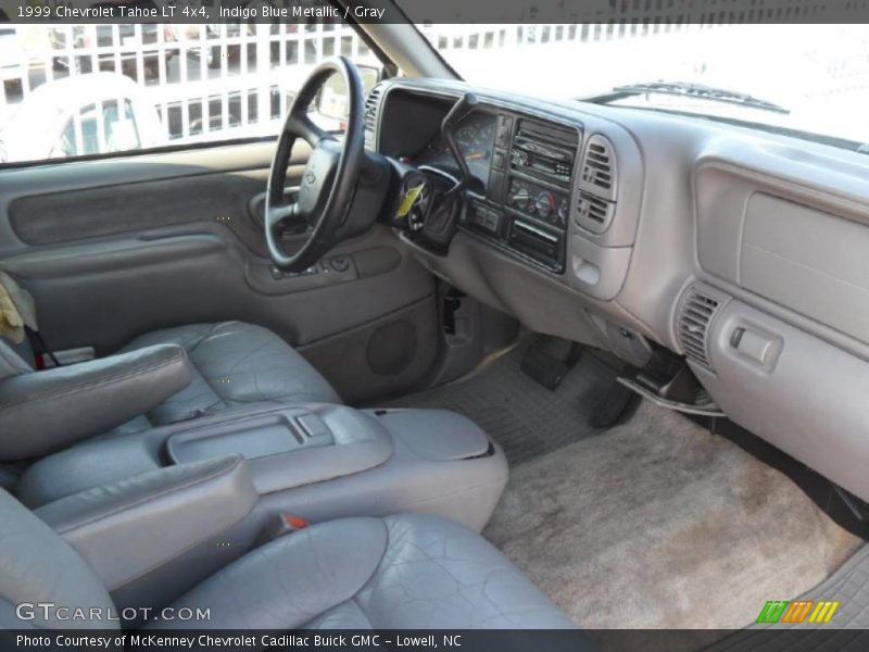 Indigo Blue Metallic / Gray 1999 Chevrolet Tahoe LT 4x4