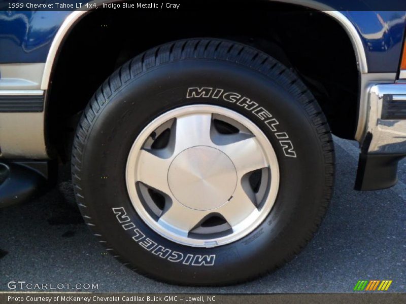 Indigo Blue Metallic / Gray 1999 Chevrolet Tahoe LT 4x4