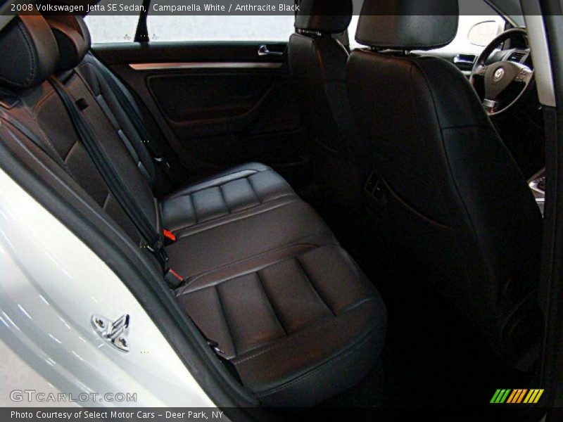 Campanella White / Anthracite Black 2008 Volkswagen Jetta SE Sedan