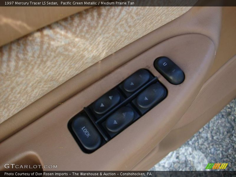 Pacific Green Metallic / Medium Prairie Tan 1997 Mercury Tracer LS Sedan