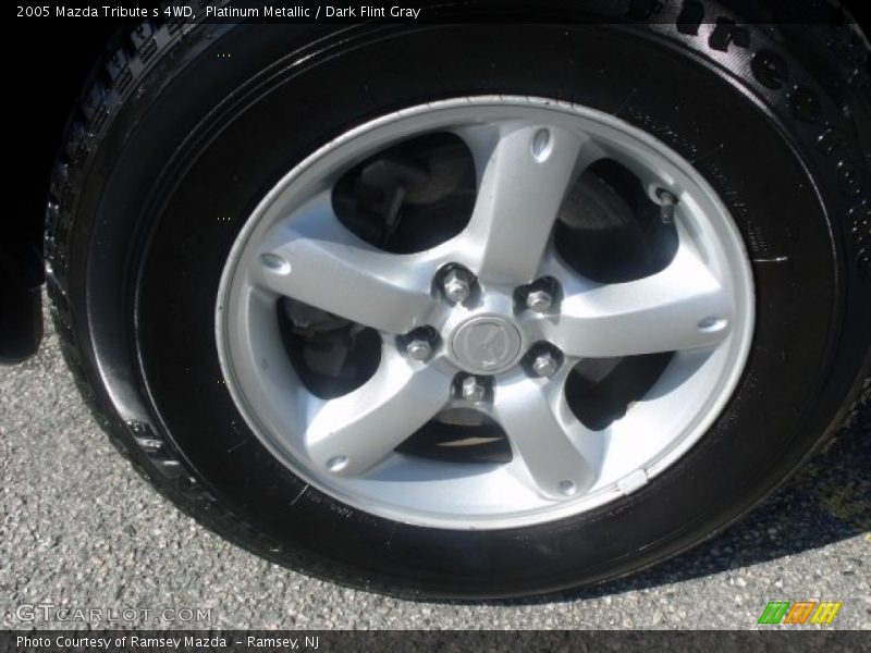 Platinum Metallic / Dark Flint Gray 2005 Mazda Tribute s 4WD