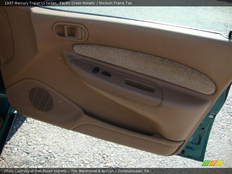 Pacific Green Metallic / Medium Prairie Tan 1997 Mercury Tracer LS Sedan