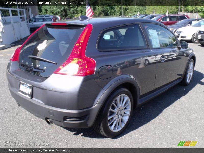 Titanium Grey Metallic / Off Black 2010 Volvo C30 T5