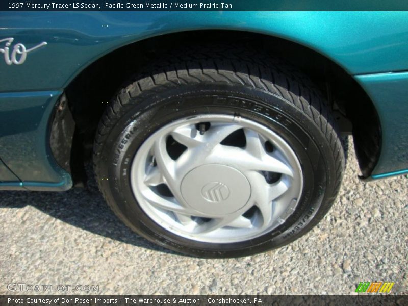 Pacific Green Metallic / Medium Prairie Tan 1997 Mercury Tracer LS Sedan