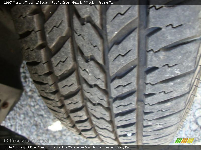 Pacific Green Metallic / Medium Prairie Tan 1997 Mercury Tracer LS Sedan