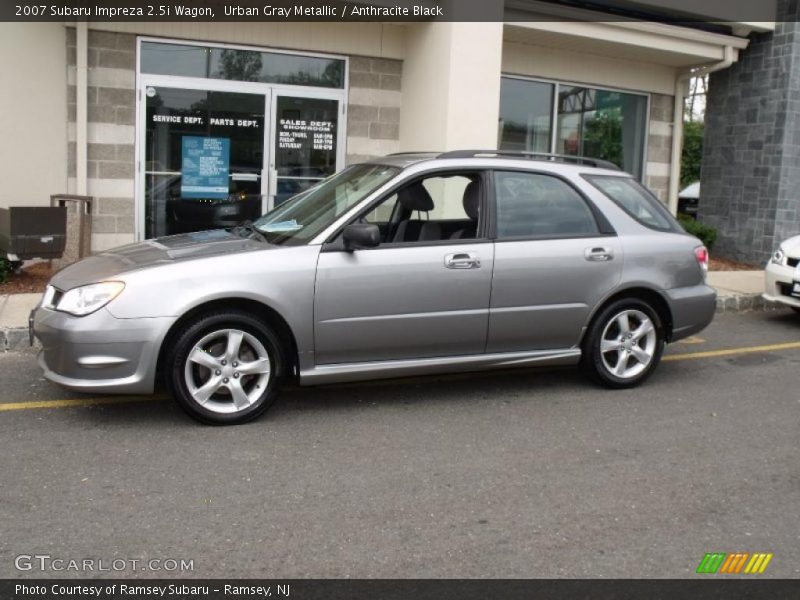 Urban Gray Metallic / Anthracite Black 2007 Subaru Impreza 2.5i Wagon