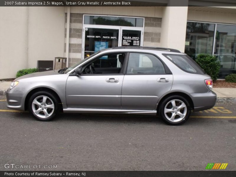 Urban Gray Metallic / Anthracite Black 2007 Subaru Impreza 2.5i Wagon
