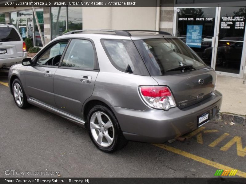 Urban Gray Metallic / Anthracite Black 2007 Subaru Impreza 2.5i Wagon