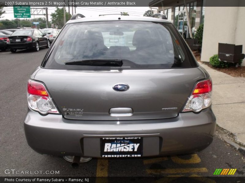 Urban Gray Metallic / Anthracite Black 2007 Subaru Impreza 2.5i Wagon