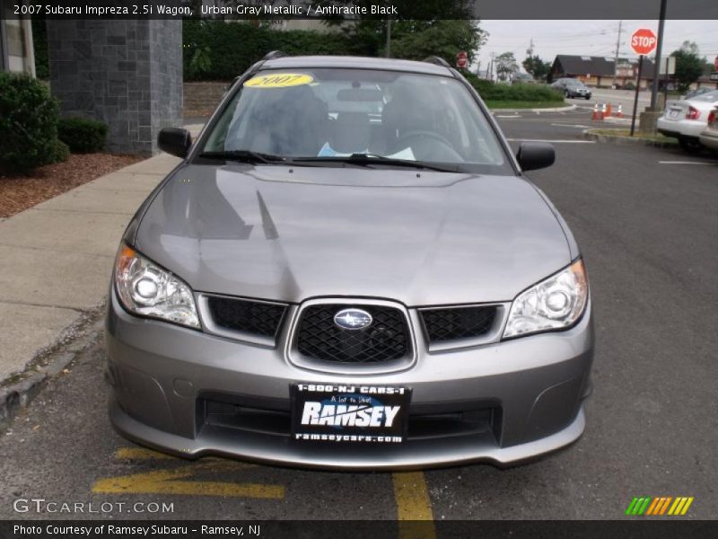 Urban Gray Metallic / Anthracite Black 2007 Subaru Impreza 2.5i Wagon