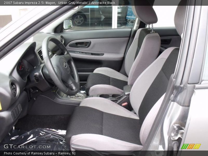 Urban Gray Metallic / Anthracite Black 2007 Subaru Impreza 2.5i Wagon
