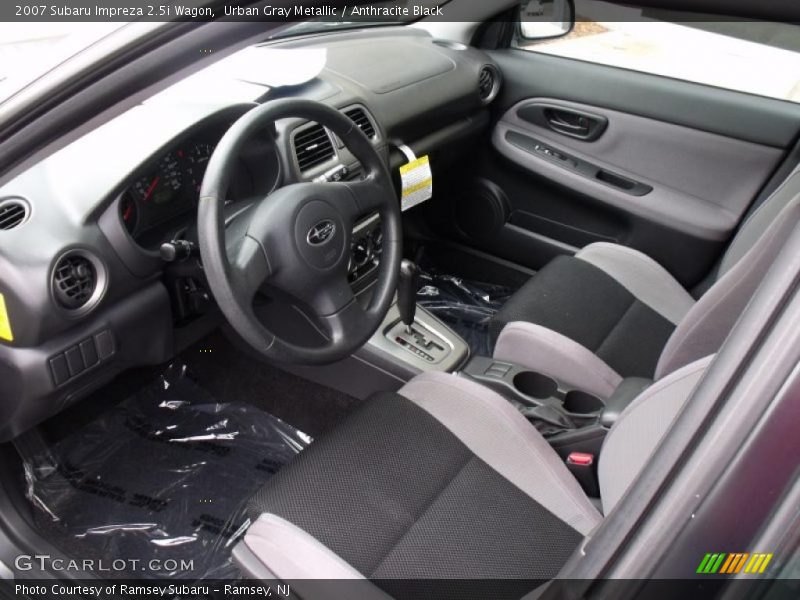 Urban Gray Metallic / Anthracite Black 2007 Subaru Impreza 2.5i Wagon