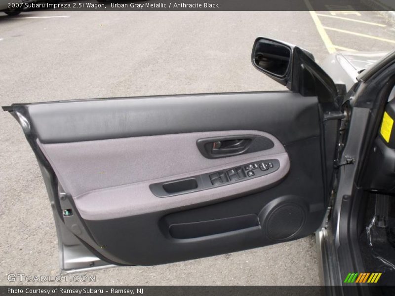 Urban Gray Metallic / Anthracite Black 2007 Subaru Impreza 2.5i Wagon