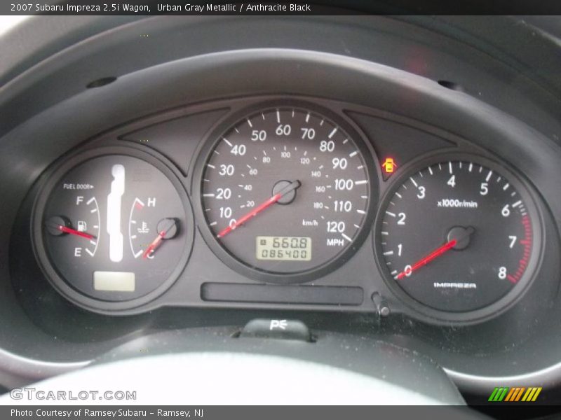 Urban Gray Metallic / Anthracite Black 2007 Subaru Impreza 2.5i Wagon