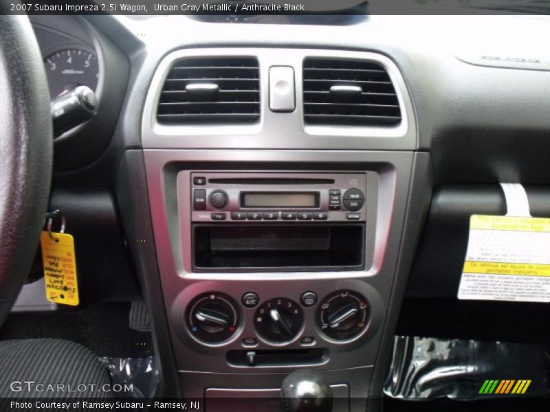 Urban Gray Metallic / Anthracite Black 2007 Subaru Impreza 2.5i Wagon