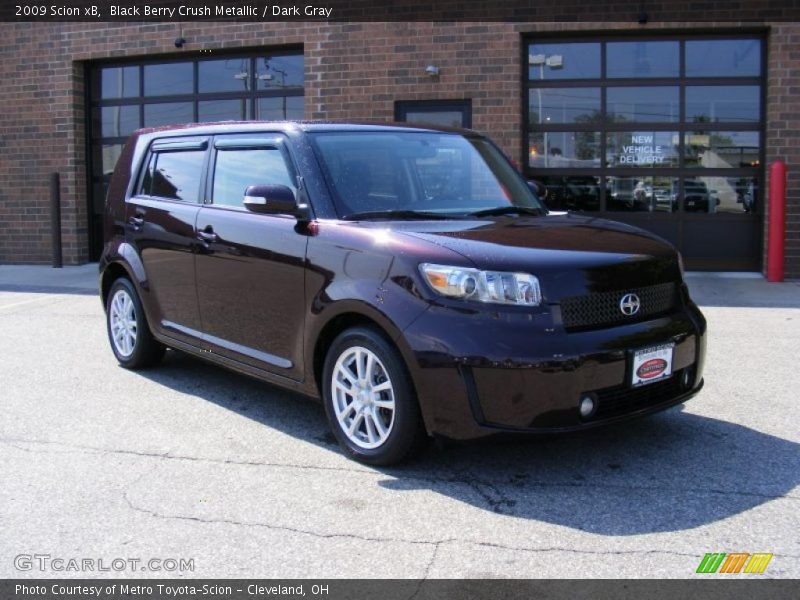 Black Berry Crush Metallic / Dark Gray 2009 Scion xB